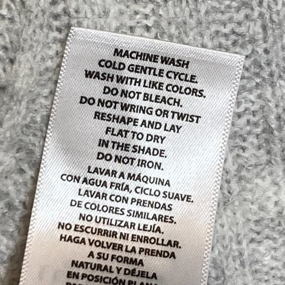 Women's Legendary Outfitters Soft Cozy Pullover Sweater Grey Size Small - Picture 8 of 9